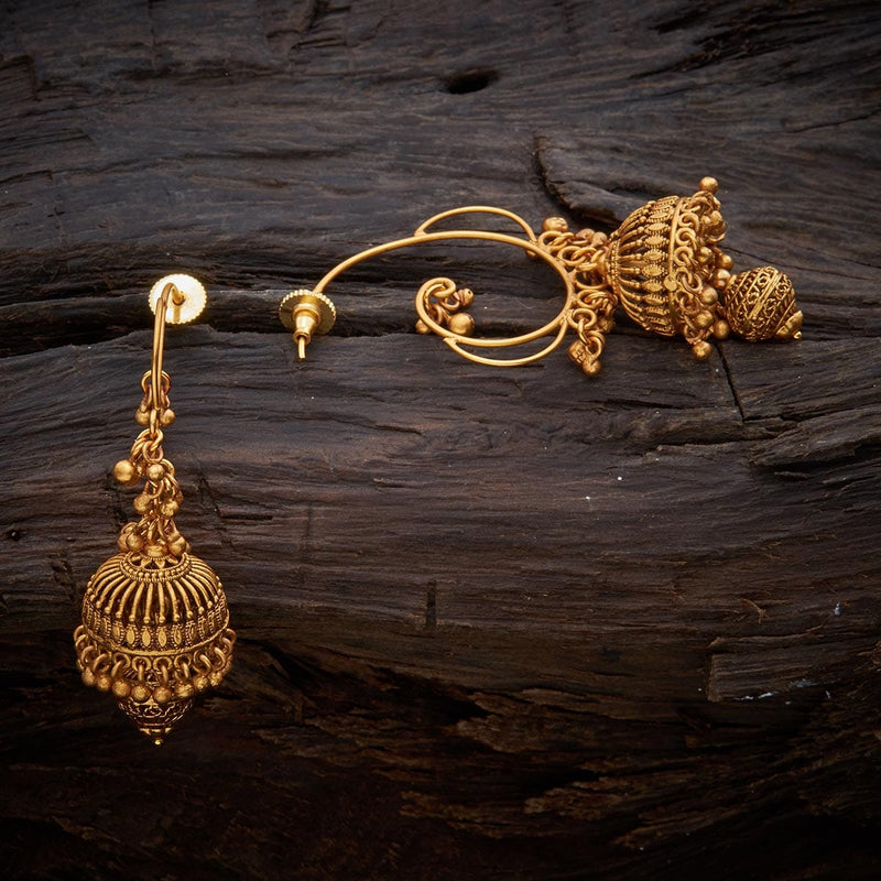 Flipkart.com - Buy Kushals Fashion Jewellery Antique Copper, Alloy  Chandbali Earring Online at Best Prices in India