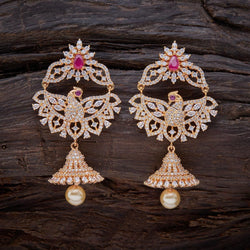 Buy 18K Gold LAVENDER Zircon Stone Earrings WATERPROOF Christmas Online in  India  Etsy
